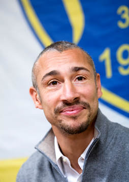 Falkenberg presenterar Henrik Larsson som ny tränare
