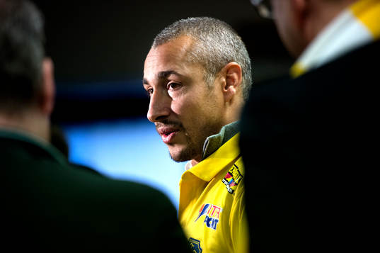 Falkenberg presenterar Henrik Larsson som ny tränare