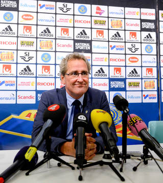 Sveriges förbundskapten för fotbollslandslaget, Erik