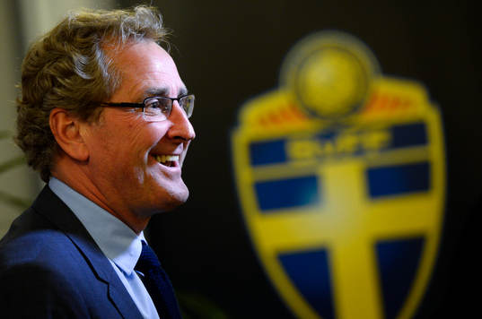 Sveriges förbundskapten Erik Hamrén, meddelar att han