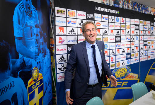 Sveriges förbundskapten Erik Hamrén, meddelar att han