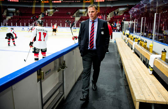 Malmö Redhawks tränare Mats Lusth