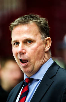 Malmö Redhawks tränare Mats Lusth