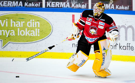 Malmö Redhawks målvakt Robin Rahm