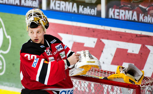 Malmö Redhawks målvakt Robin Rahm