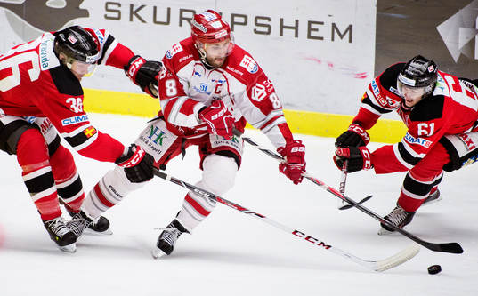 Malmö Redhawks  David Liffiton och Nicklas Jadeland