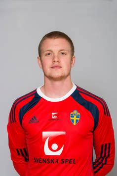 Porträtt på målvakten Tim Erlandsson