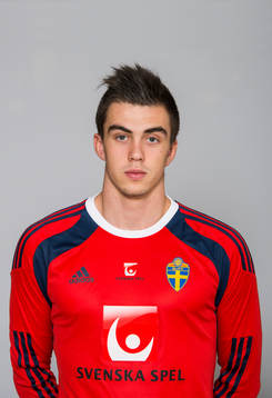 Porträtt på målvakten Filip Rinne