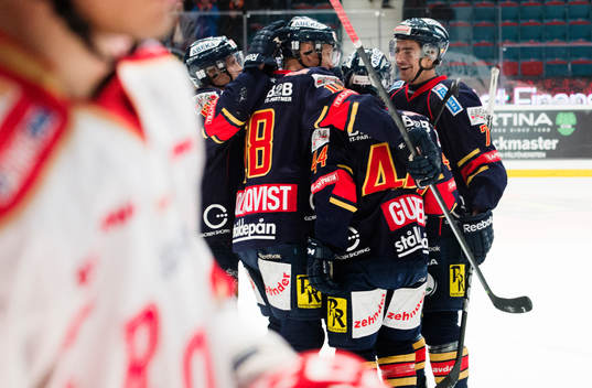 Djurgårdsspelare jublar