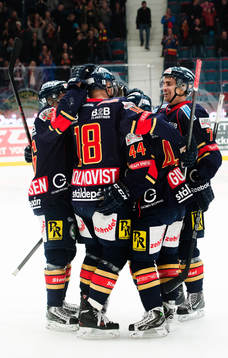 Djurgårdsspelare jublar