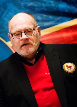 Troja Ljungbys tränare Gunnar Leidborg