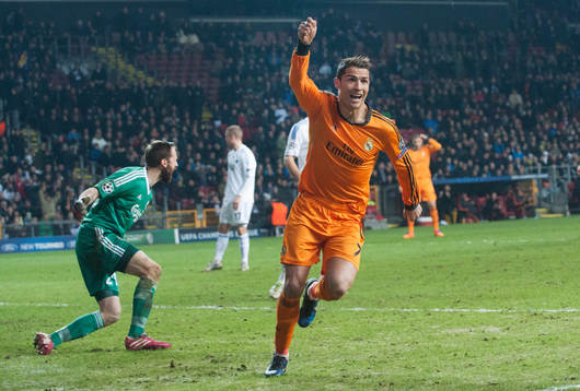 Real Madrids Cristiano Ronaldo har gjort 0-2 bakom