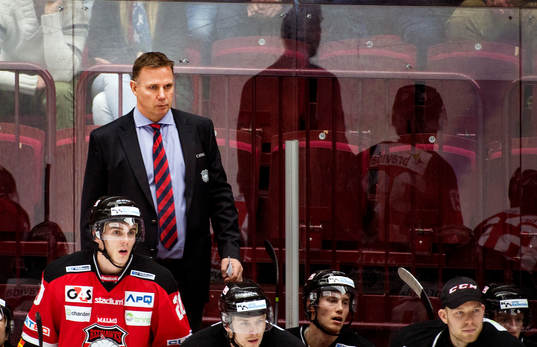 Malmö Redhawks tränare Mats Lusth