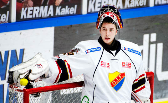 Djurgårdens målvakt Adam Reideborn