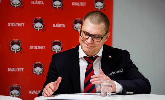 Malmö Redhawks assisterande tränare Björn Hellkvist