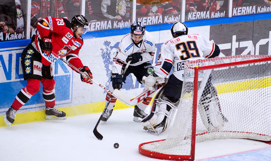 Malmö Redhawks Ludvig Rensfeldt och Djurgårdens Nils