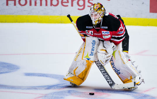 Malmö Redhawks målvakt Robin Rahm