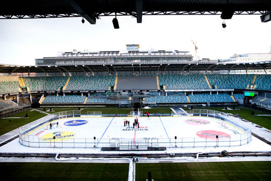 Rinken på Gamla Ullevi invigs
