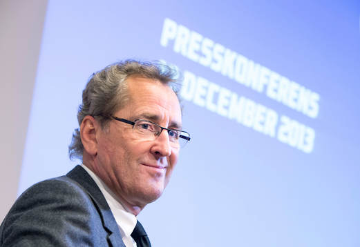 Sveriges förbundskapten Erik Hamrén presenterar truppen