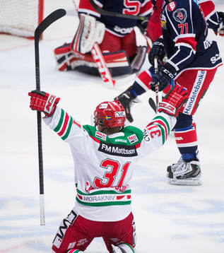 Moras Sonny Karlsson jublar