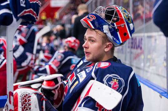 Södertäljes målvakt Sebastian Idoff