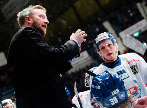 Oskarshamns tränare Fredrik Söderström