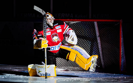 Malmö Redhawks målvakt Robin Rahm
