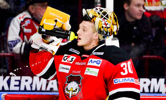 Malmö Redhawks målvakt Robin Rahm