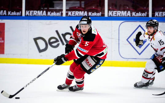 Malmö Redhawks Johan Björk och Asplövens Lars