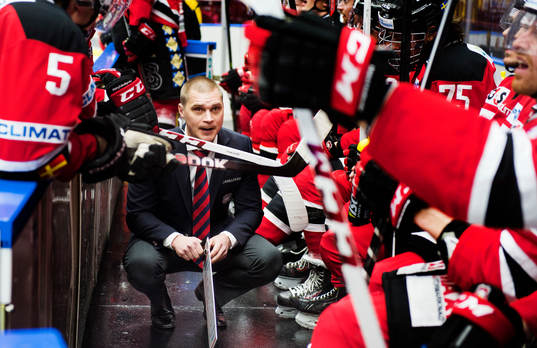 Malmö Redhawks assisterande tränare Björn Hellkvist