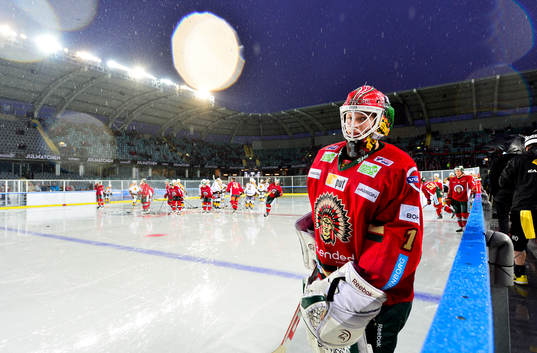 Frölundas målvakt Lars Johansson