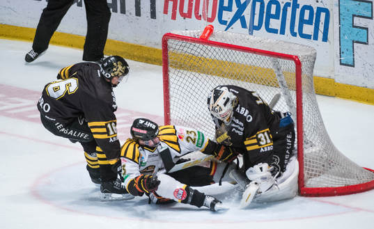 Brynäs Bill Sweatt trycker in 1-0