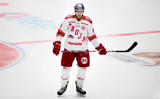 Troja Ljungbys Niclas Edman deppar