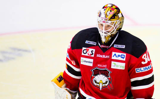 Malmö Redhawks målvakt Robin Rahm