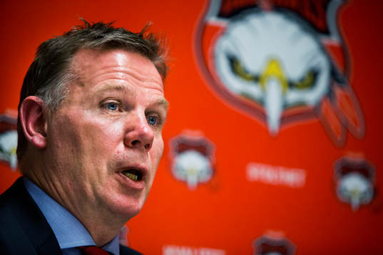Malmö Redhawks tränare Mats Lusth