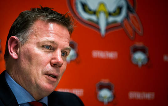 Malmö Redhawks tränare Mats Lusth