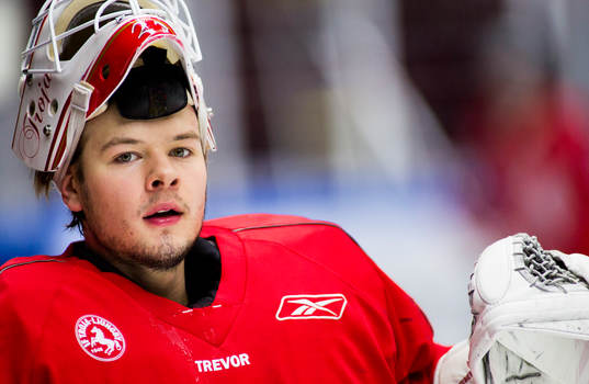 Troja Ljungbys målvakt Christoffer Bengtsberg