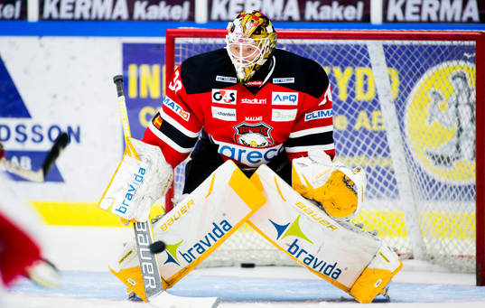 Malmö Redhawks målvakt Robin Rahm