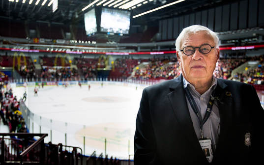 Pehr Malmström, säkerhetsansvarig på Malmö Redhawks