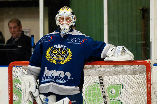 Osbys målvatk Filip Brandett