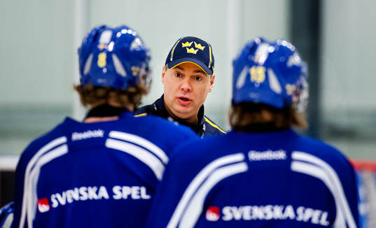 Sveriges förbundskapten Rikard Grönborg när Sveriges