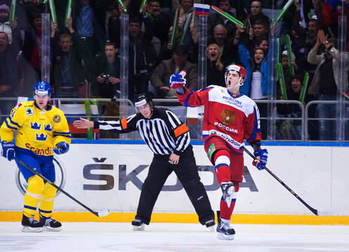 Rysslands Nikolai Prokhorkin jublar