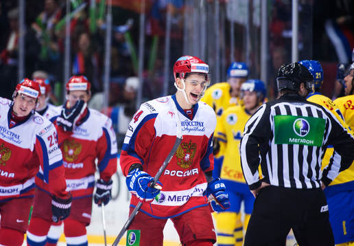 Rysslands Nikolai Prokhorkin jublar