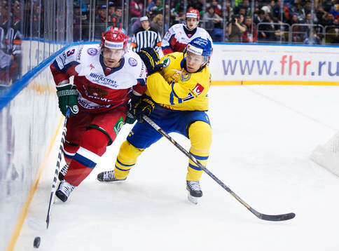 Rysslands Andrei Zubarev utmanas av Sveriges William