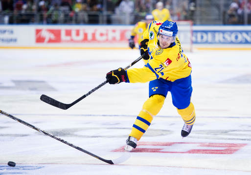 Sveriges Jimmie Ericsson skjuter