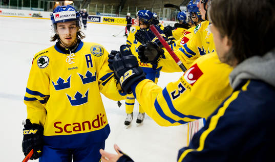 Sveriges Sebastian Collberg jublar