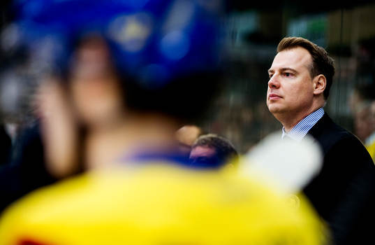 Sveriges förbundskapten Rikard Grönborg