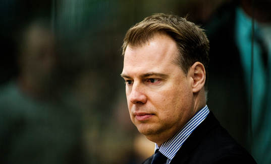 Sveriges förbundskapten Rikard Grönborg