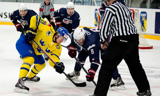 Sveriges Lucas Wallmark i en tekning