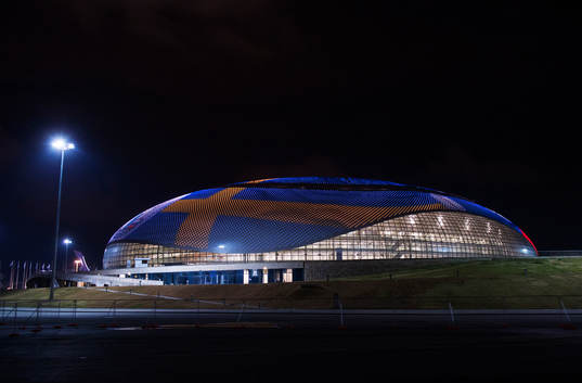 Bolshoy Ice Dome, som kommer att användas som ishockeyarena